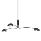 Troy Lighting Canada - F7813-SBK - Three Light Chandelier - Leo - Soft Black
