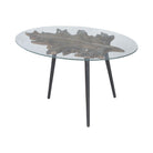 ELK Home - Carved Leaf Accent Table - 7115517 - Canada Light Shop