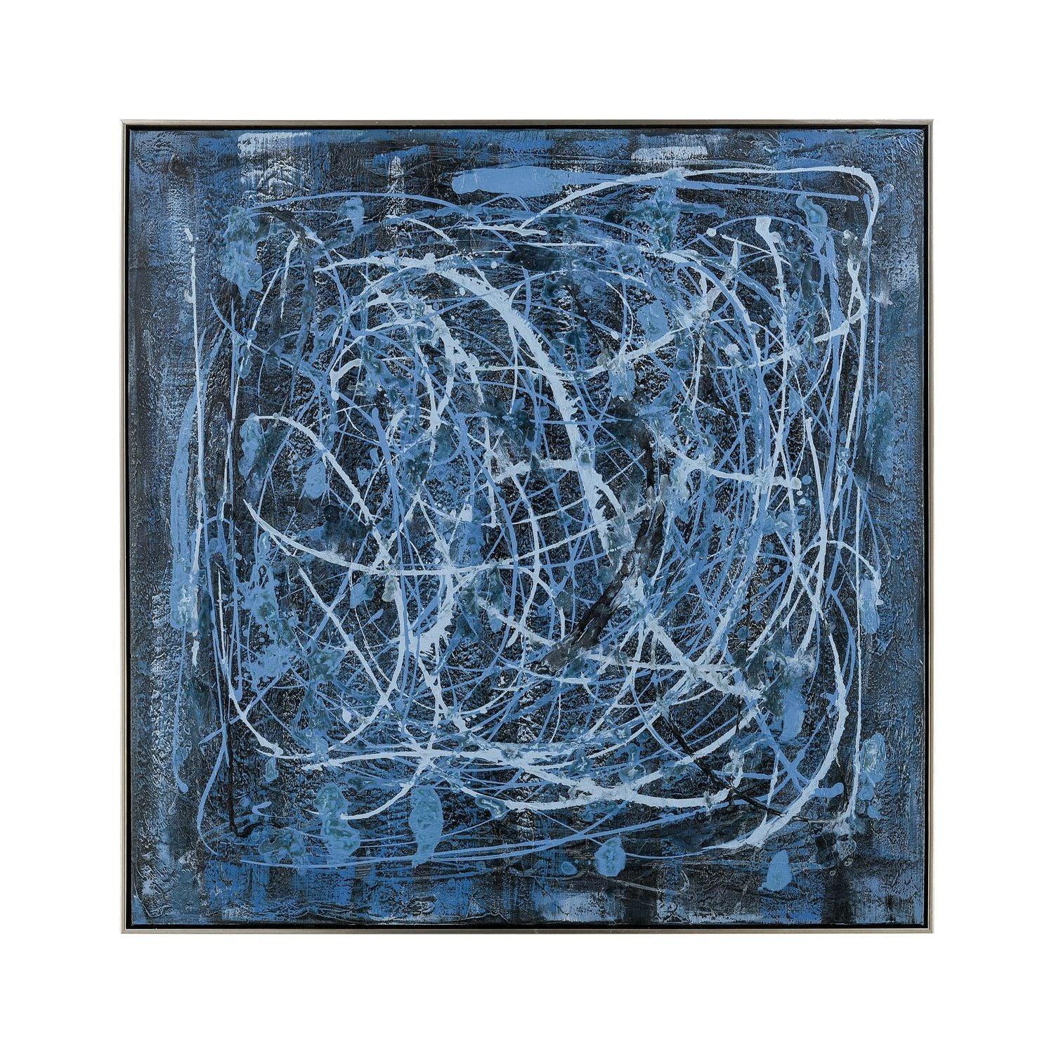 ELK Home - Blue Rhythm Wall Art - S0016-8128 - Canada Light Shop