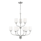 Generation Lighting Canada - 3102809-962 - Nine Light Chandelier - Windom - Brushed Nickel