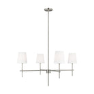 Visual Comfort Studio Canada - 3287204-962 - Four Light Chandelier - Baker - Brushed Nickel
