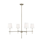 Visual Comfort Studio Canada - 3287204EN-965 - Four Light Chandelier - Baker - Antique Brushed Nickel