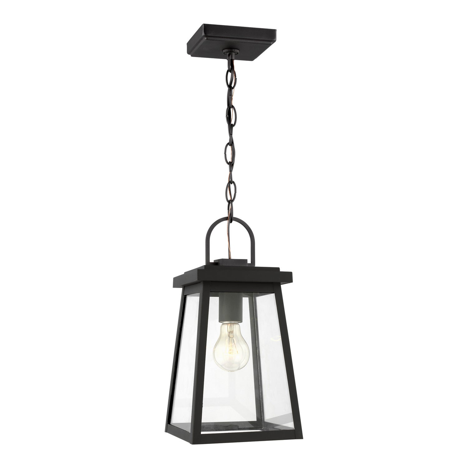Visual Comfort Studio Canada - 6248401EN3-12 - One Light Outdoor Pendant - Founders - Black
