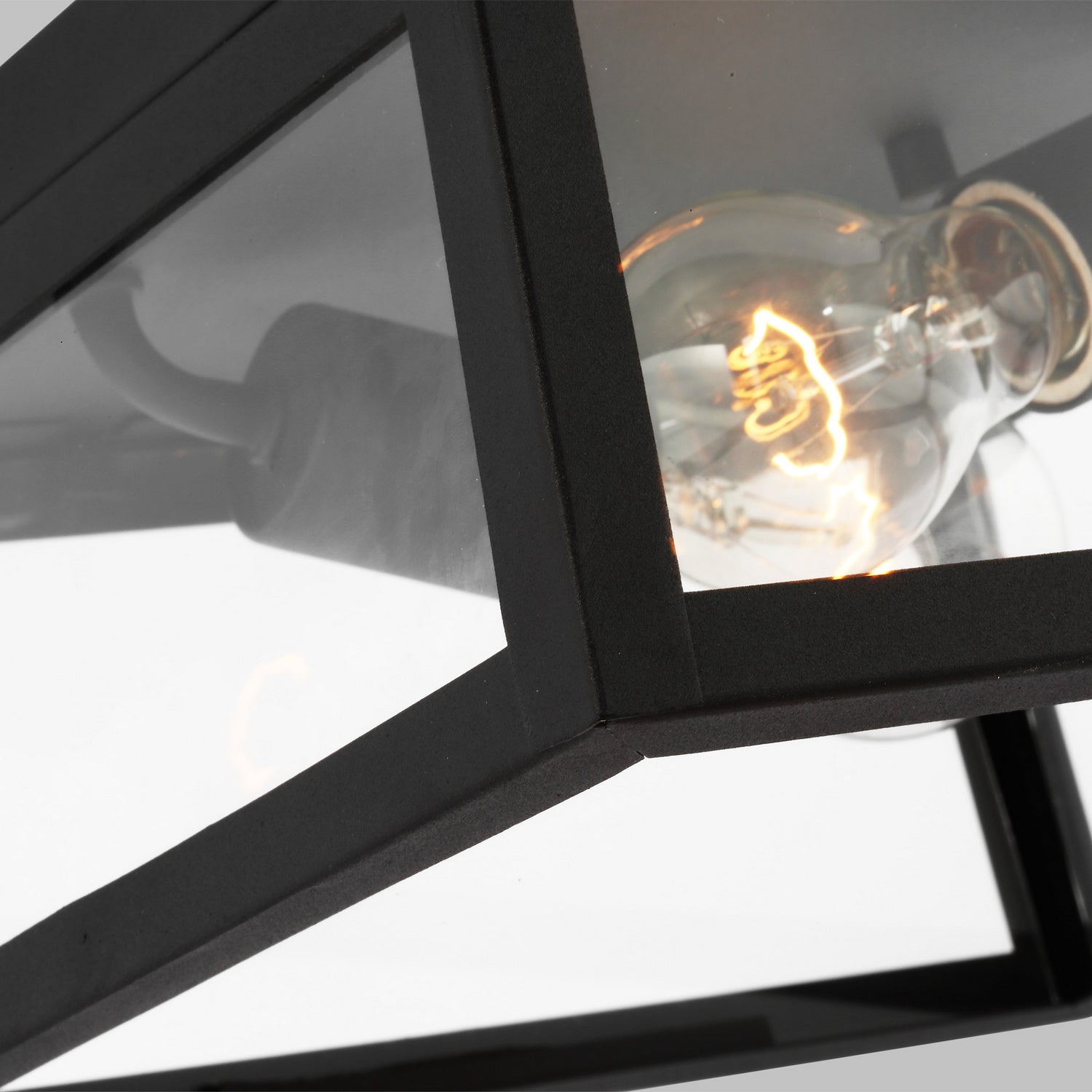 Visual Comfort Studio Canada - 7848402-12 - Two Light Outdoor Flush Mount - Founders - Black