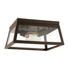 Visual Comfort Studio Canada - 7848402-71 - Two Light Outdoor Flush Mount - Founders - Antique Bronze