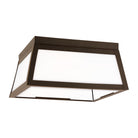 Visual Comfort Studio Canada - 7848402-71 - Two Light Outdoor Flush Mount - Founders - Antique Bronze