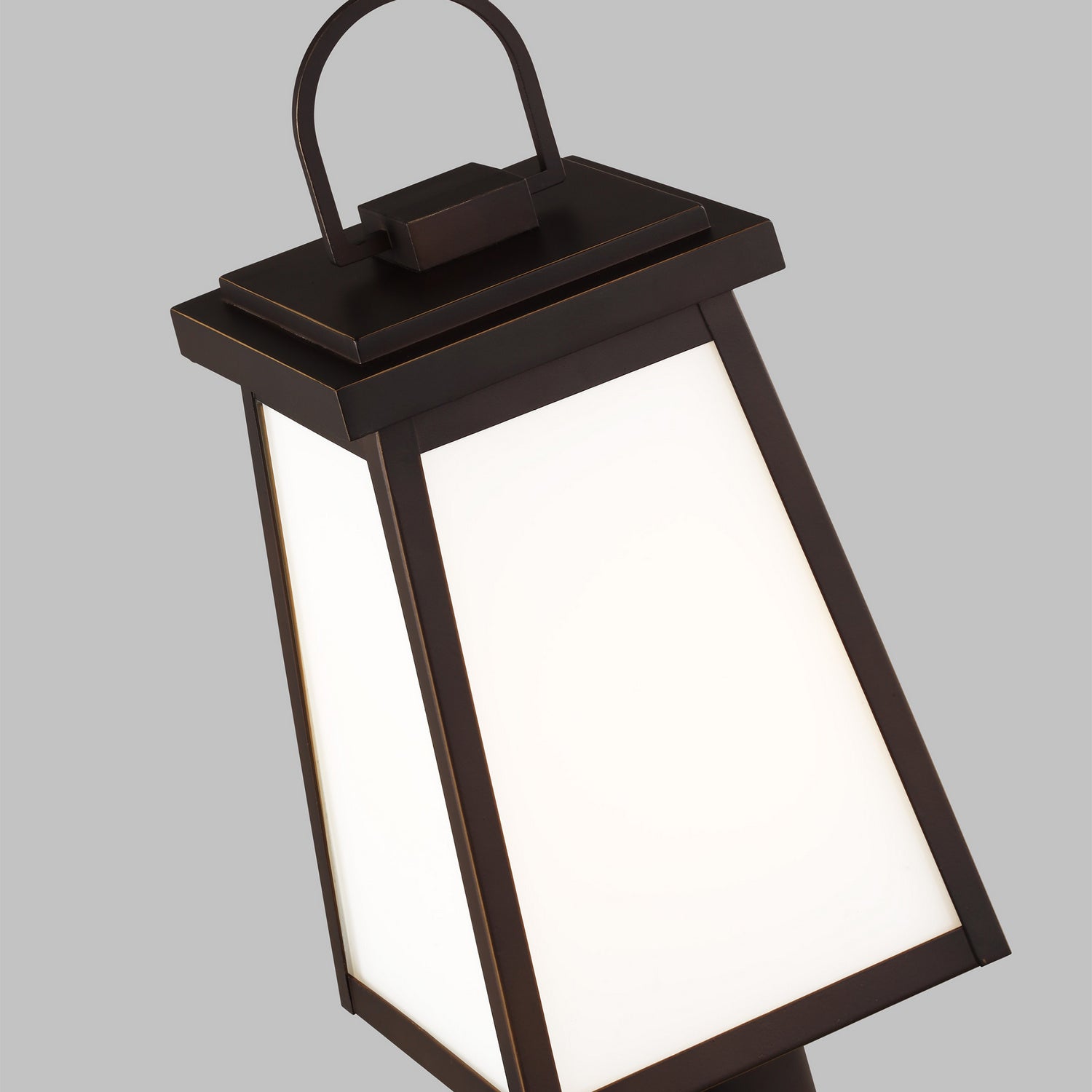 Visual Comfort Studio Canada - 8248401EN3-71 - One Light Outdoor Post Lantern - Founders - Antique Bronze