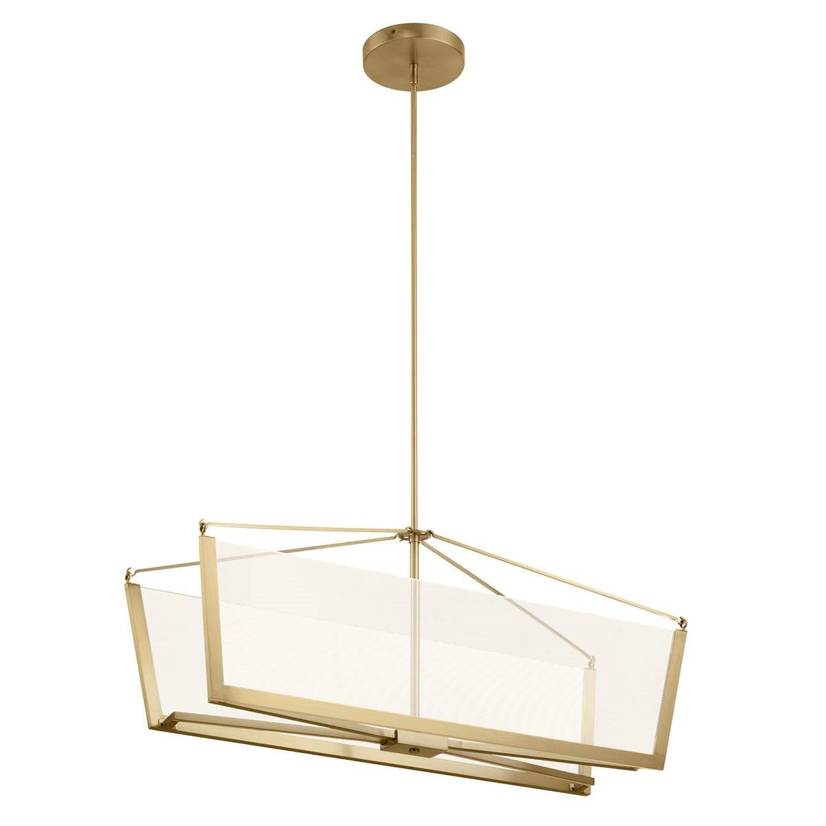 Kichler - Calters LED Linear Chandelier - 52293CGLED - Canada Light Shop