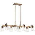 Kichler - Aivian Linear Chandelier - 52400WBR - Canada Light Shop