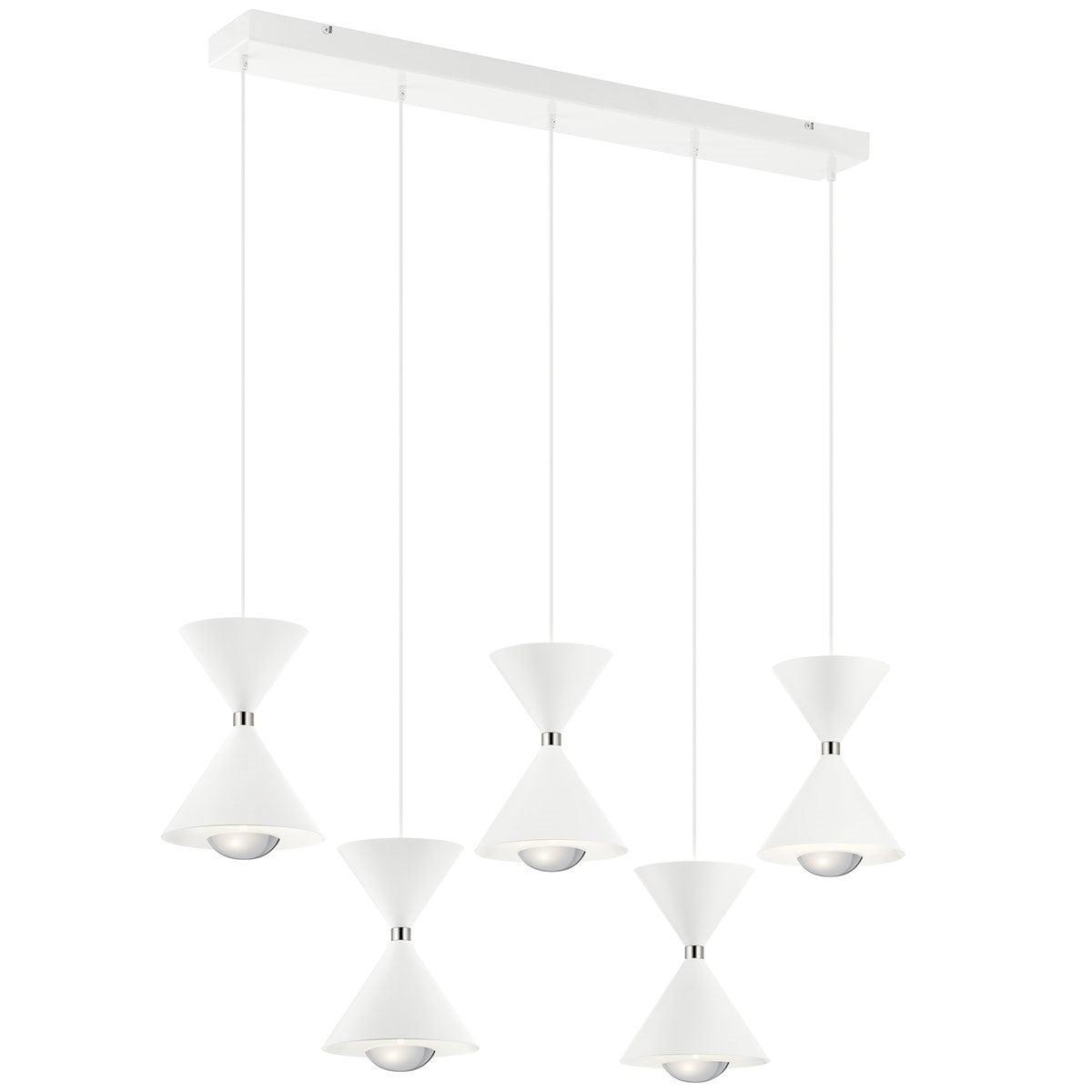 Kichler - Kordan LED Linear Chandelier - 84113MWH - Canada Light Shop