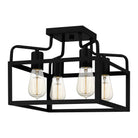 Quoizel - Paulsen Semi-Flush Mount - QSF5349MBK - Canada Light Shop