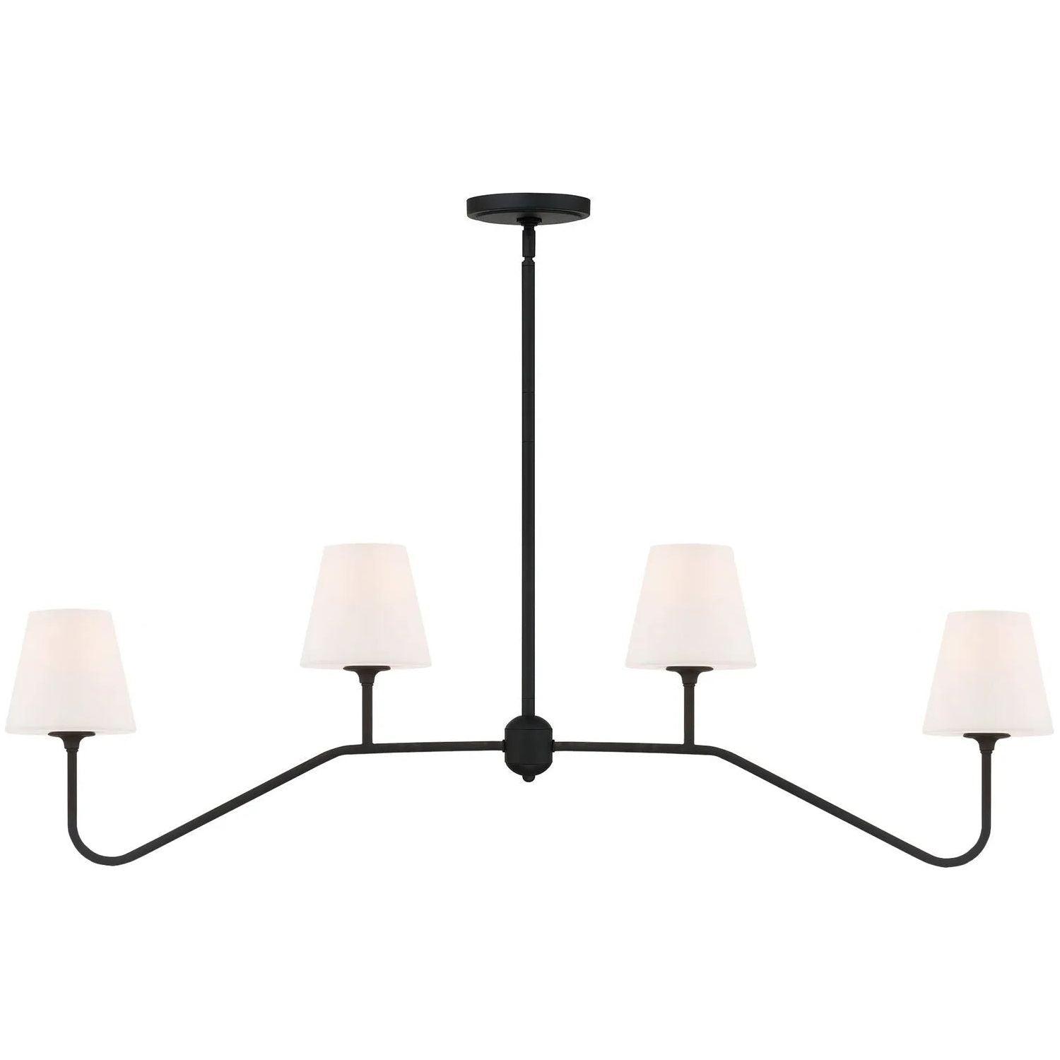 Crystorama - Keenan Linear Suspension - KEE-A3004-BF - Canada Light Shop