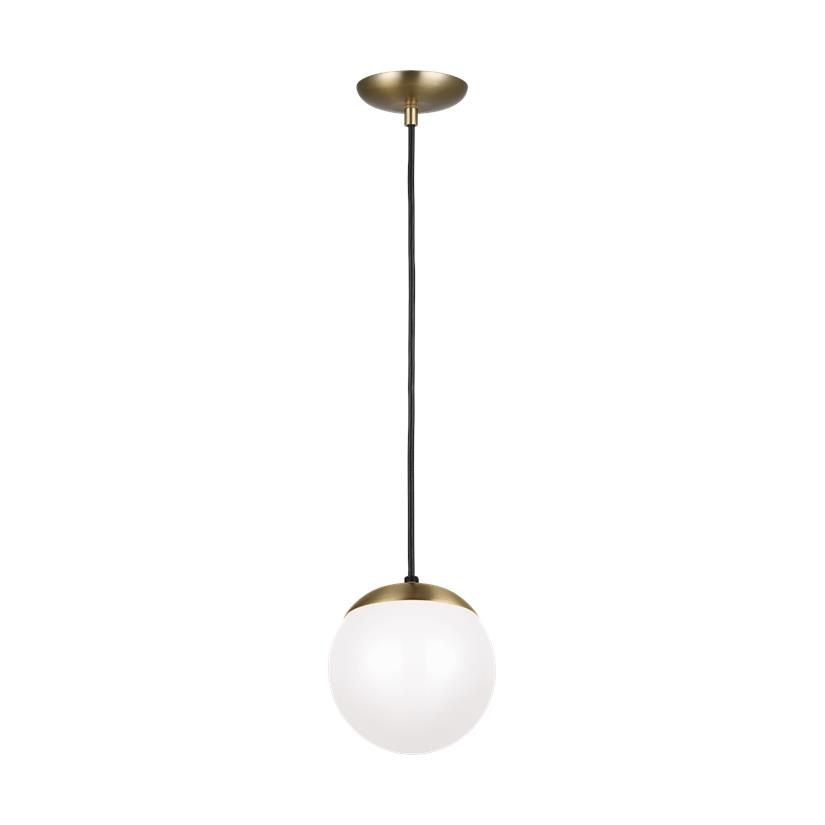 Visual Comfort Studio Canada - 6018EN3-848 - One Light Pendant - Leo - Hanging Globe - Satin Brass
