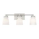 Meridian M80058BN Three Light Bathroom Vanity Light in Brushed Nickel