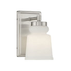Meridian M90073BN One Light Wall Sconce in Brushed Nickel