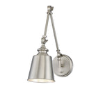 Meridian M90089BN One Light Wall Sconce (Set of 2) in Brushed Nickel