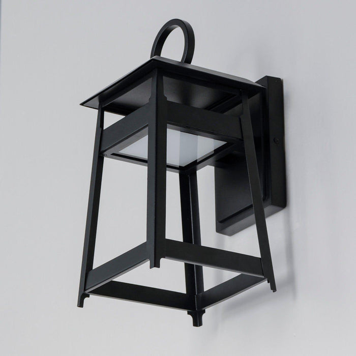 Maxim Lighting - Pagoda LED Outdoor Wall Sconce - 30742BK - Canada Light Shop