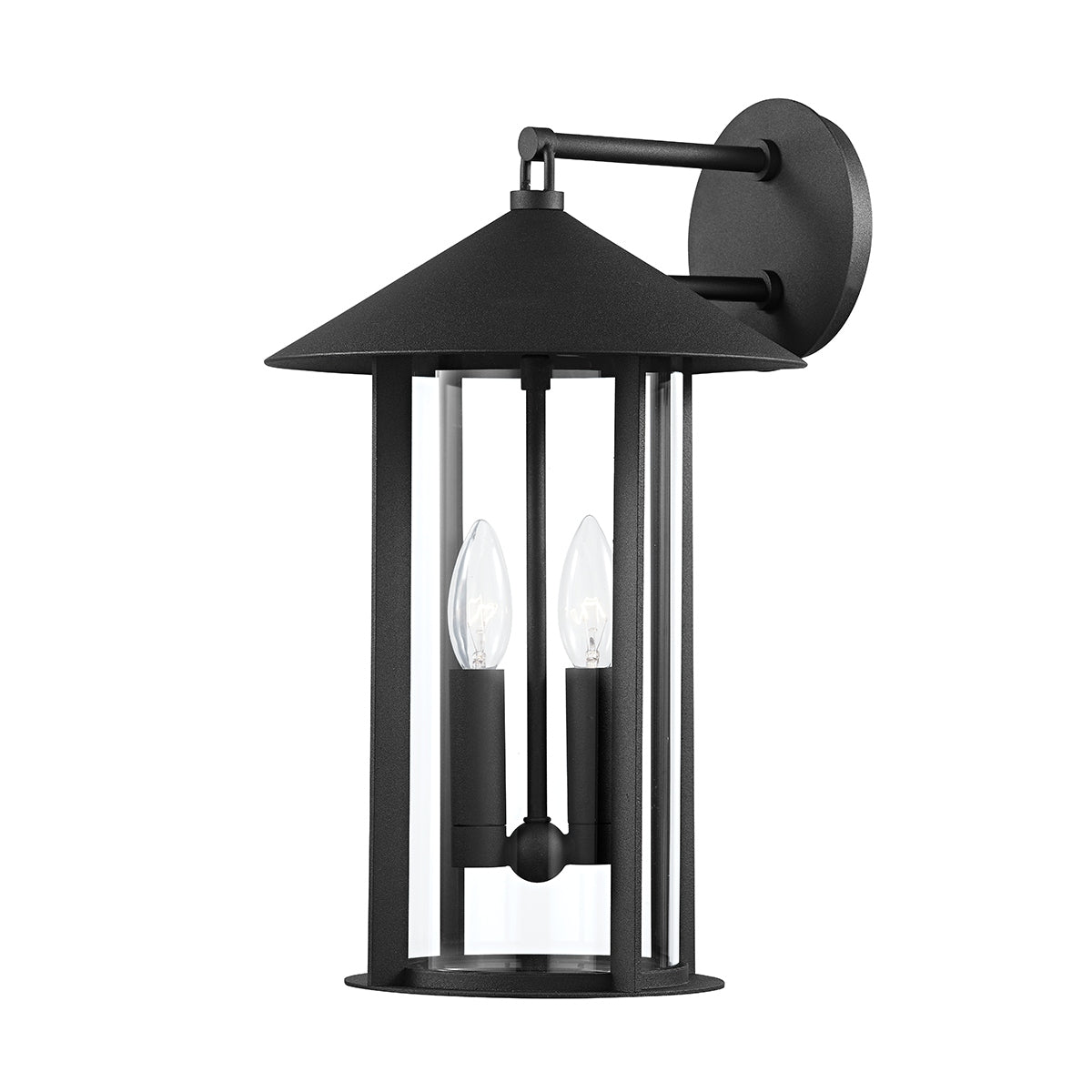 Troy Lighting Canada - B1952-TBK - Two Light Outdoor Wall Sconce - Long Beach - Textured Black