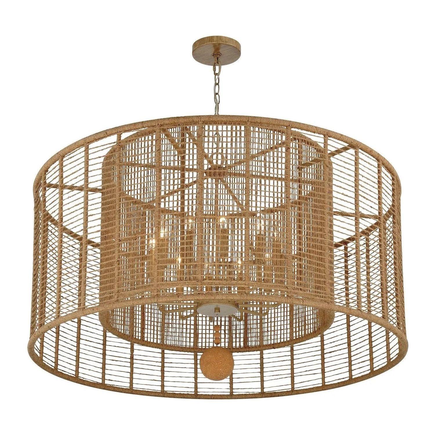 Crystorama - Jayna Chandelier - JAY-A5009-BS - Canada Light Shop