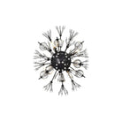 Elegant Lighting - Vera Wall Sconce - 2500W19BK - Canada Light Shop