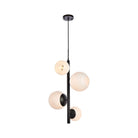 Elegant Lighting - Wells Pendant - LD655D18BK - Canada Light Shop