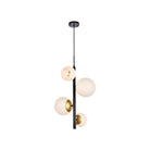 Elegant Lighting - Wells Pendant - LD655D18BRK - Canada Light Shop