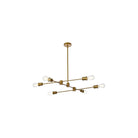Elegant Lighting - Xavier Pendant - LD7052D35BR - Canada Light Shop