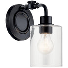 Kichler - Gunnison Wall Sconce - 45664BK - Canada Light Shop