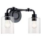 Kichler - Gunnison Bath - 45665BK - Canada Light Shop