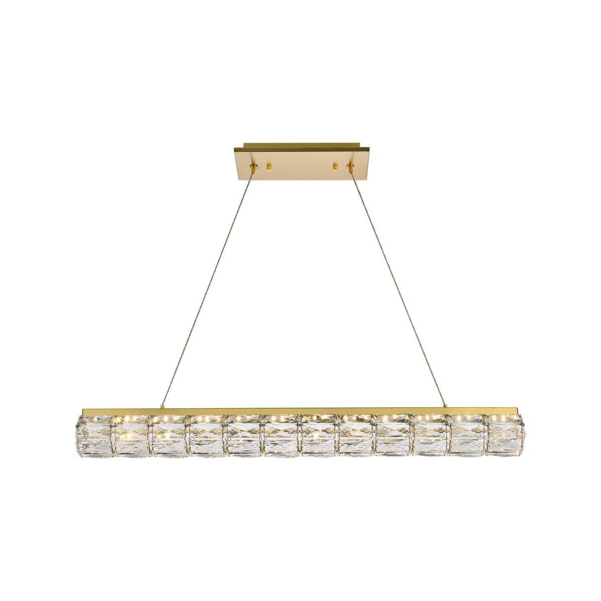 Elegant Lighting - Valetta LED Linear Pendant - 3501D36G - Canada Light Shop