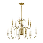 Kichler - Karthe 2 Tier Chandelier - 52472NBR - Canada Light Shop