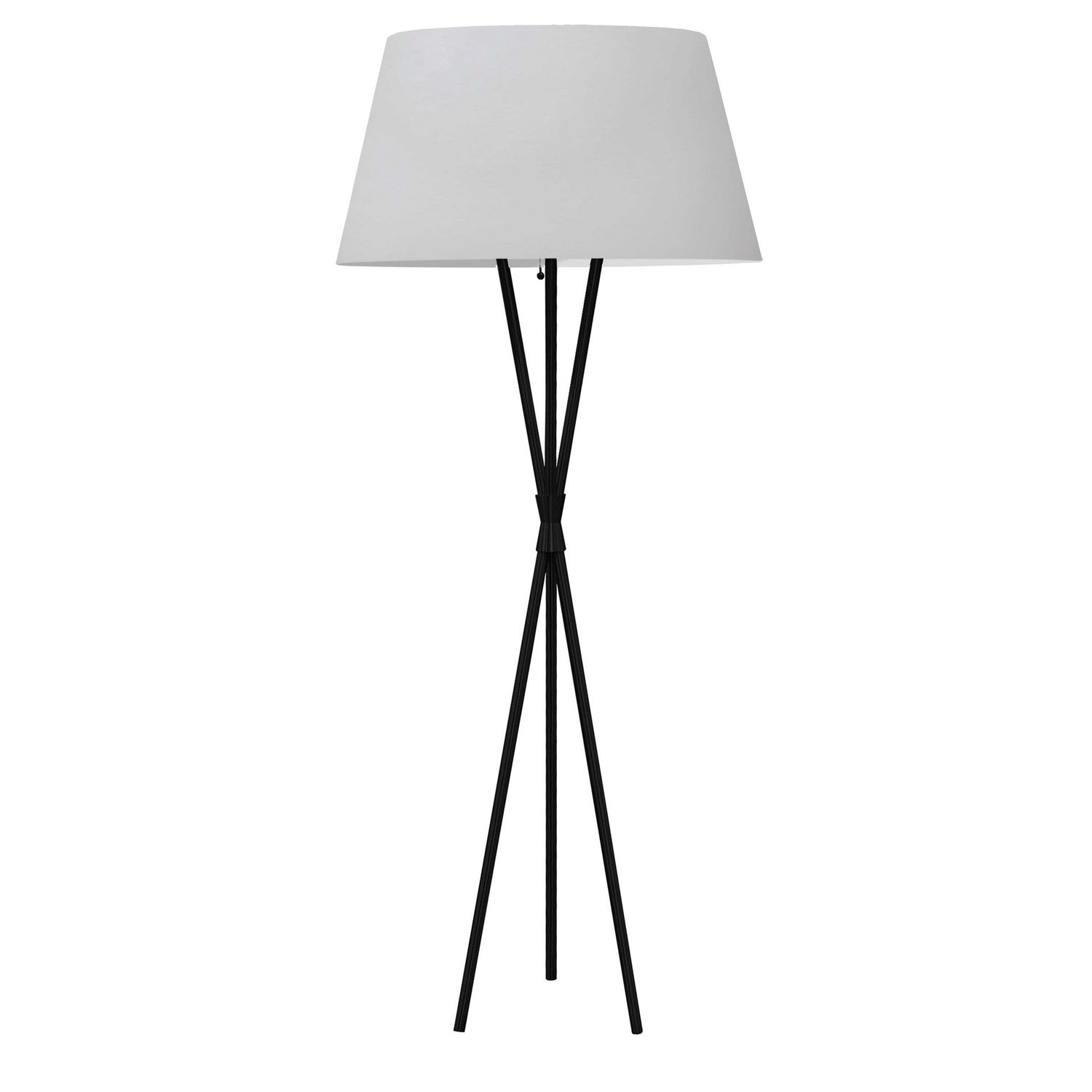 Dainolite Canada - GAB-601F-MB-WH - One Light Floor lamp - Gabriela - Black