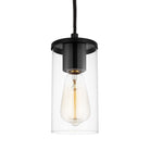 Visual Comfort Studio Canada - 6190301-112 - One Light Mini-Pendant - Zire - Midnight Black