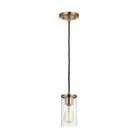Visual Comfort Studio Canada - 6190301-848 - One Light Mini-Pendant - Zire - Satin Brass