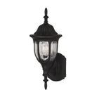 Meridian M50057BK One Light Outdoor Wall Sconce in Black