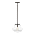 Meridian M7022ORB One Light Pendant in Oil Rubbed Bronze