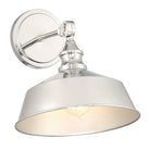 Meridian M90090PN One Light Wall Sconce in Polished Nickel