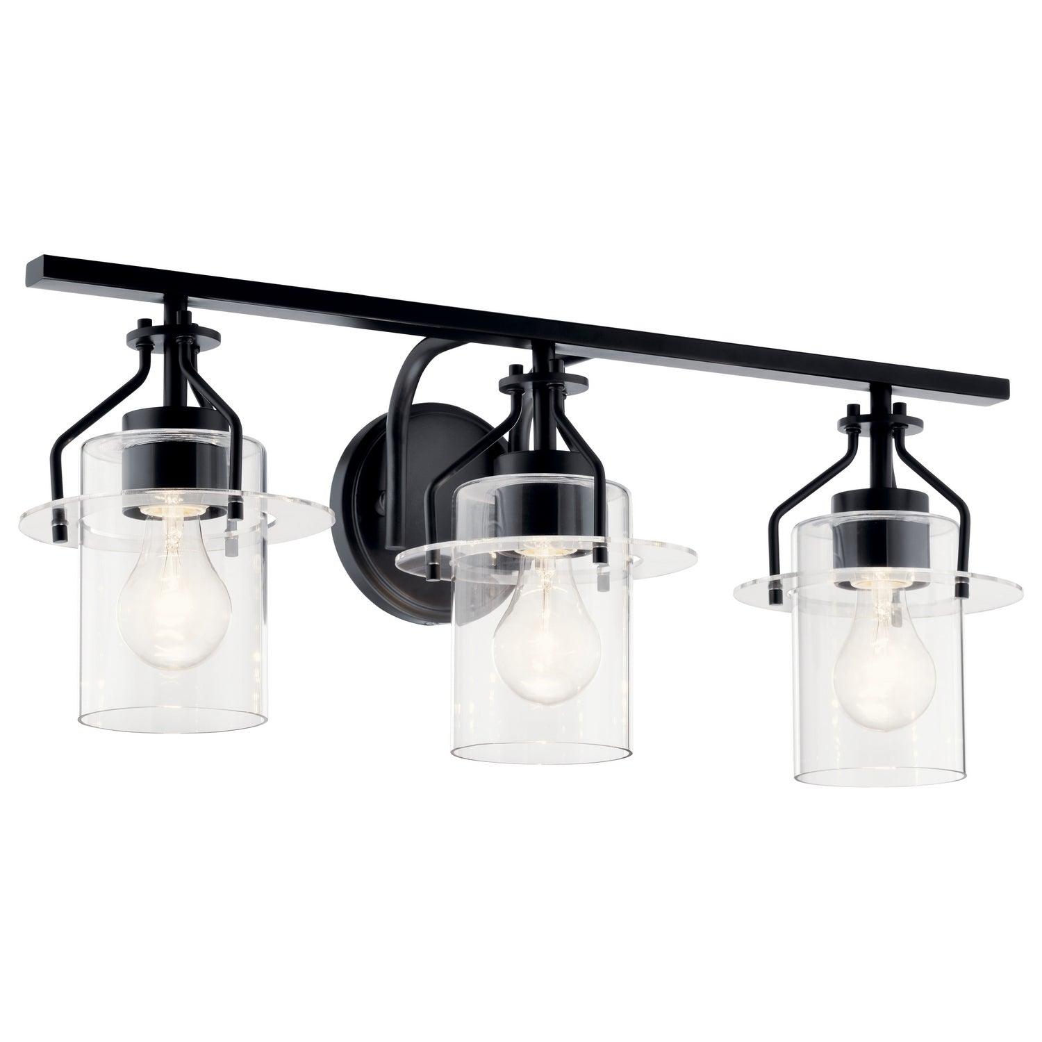 Kichler - Everett Bath - 55079BK - Canada Light Shop