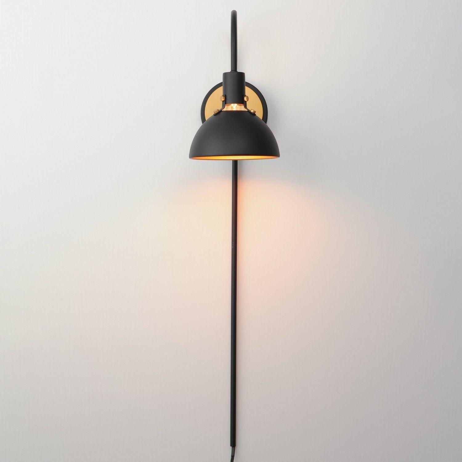 Seed Design - Dawn Wall Sconce - SLD-61WRTE-BK - Canada Light Shop