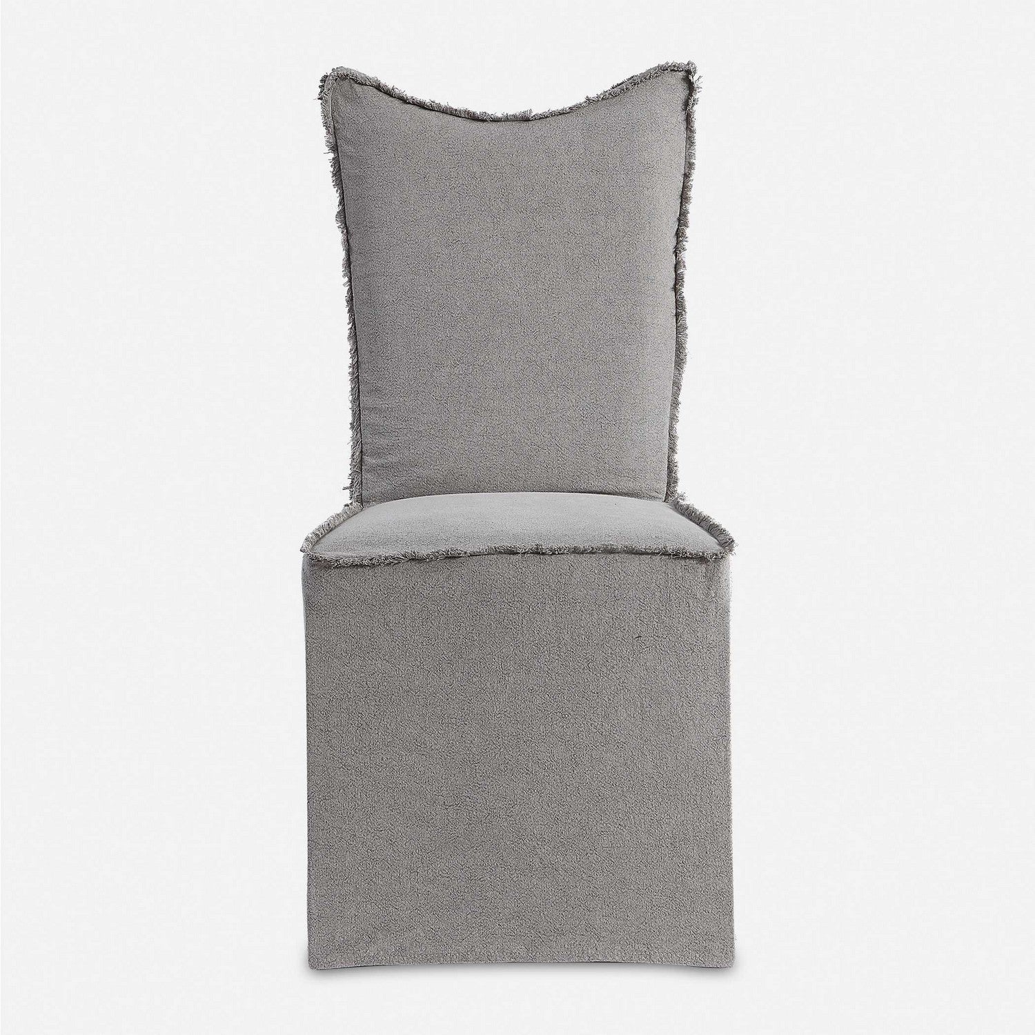 Uttermost - 23462-2 - Armless Chairs, Set Of 2 - Narissa - Gray Linen