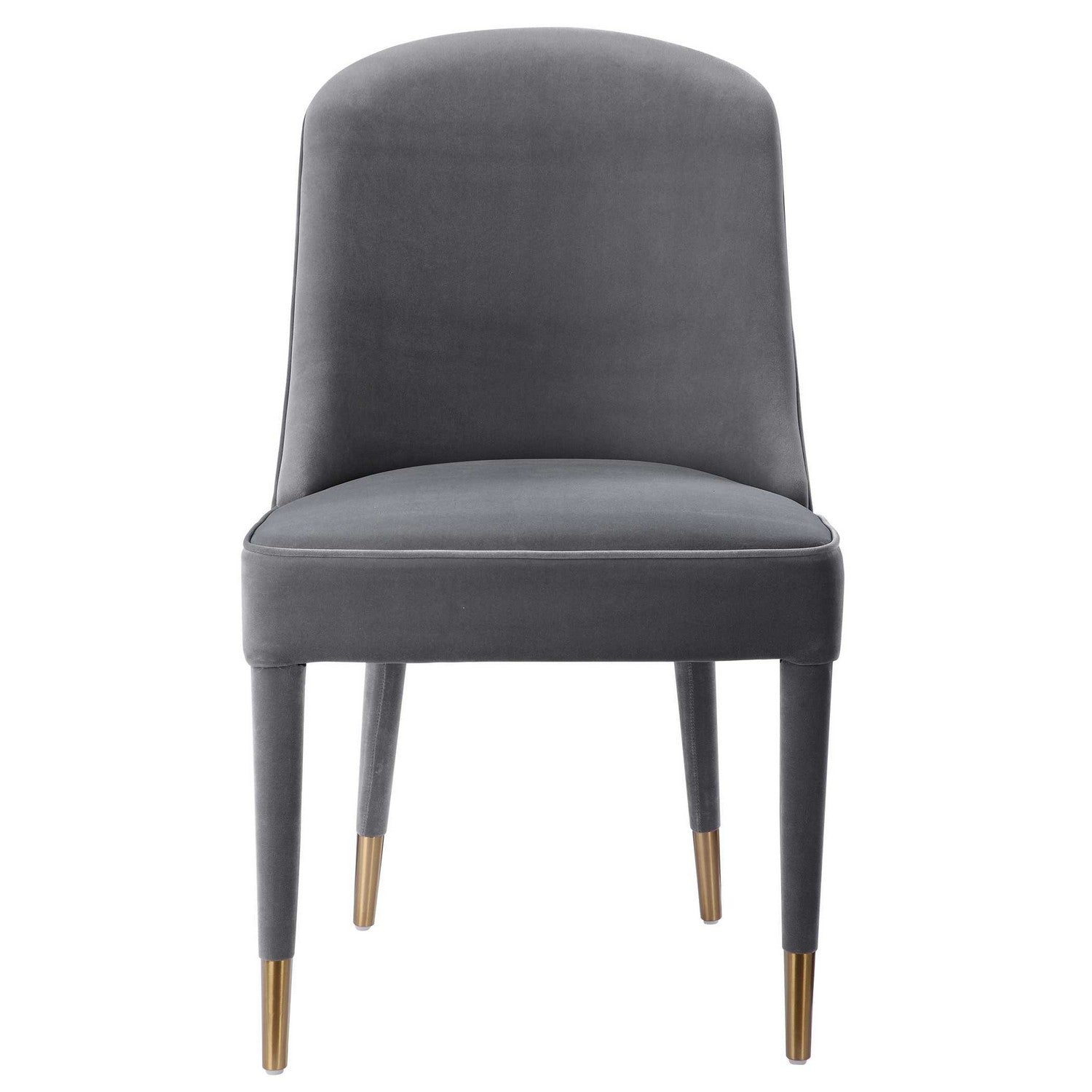 Uttermost - 23555-2 - Chairs, Set Of 2 - Brie - Brushed Brass
