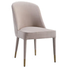 Uttermost - 23593-2 - Armless Chair Set Of 2 - Brie - Brushed Brass