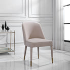Uttermost - 23593-2 - Armless Chair Set Of 2 - Brie - Brushed Brass