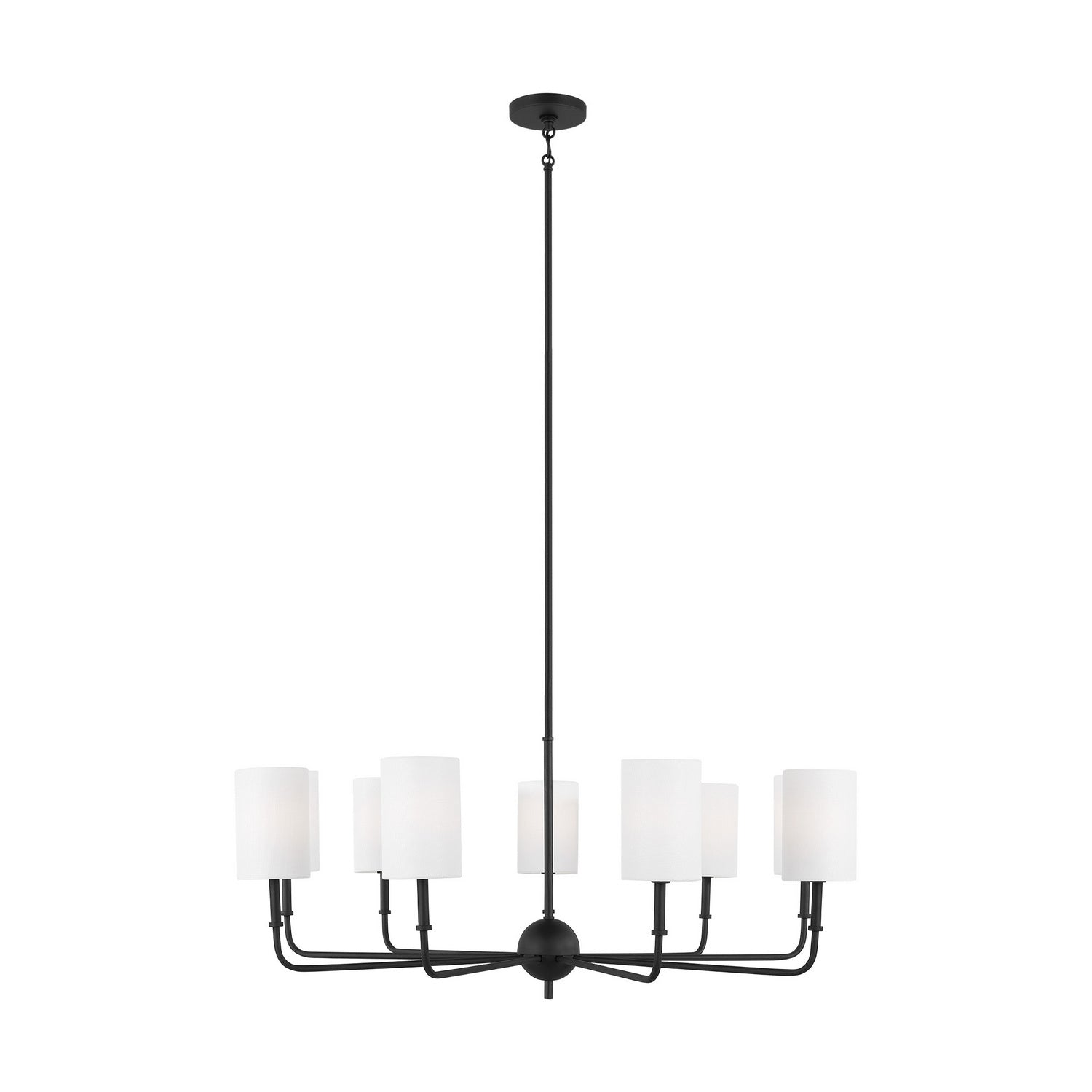 Visual Comfort Studio Canada - 3109309EN-112 - LED Chandelier - Foxdale - Midnight Black