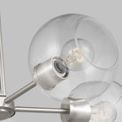 Visual Comfort Studio Canada - 3155705-962 - Five Light Chandelier - Codyn - Brushed Nickel