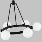 Visual Comfort Studio Canada - 3161606-112 - Six Light Chandelier - Clybourn - Midnight Black