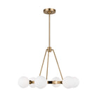 Visual Comfort Studio Canada - 3161606-848 - Six Light Chandelier - Clybourn - Satin Brass