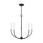 Visual Comfort Studio Canada - 3167105-112 - Five Light Chandelier - Greenwich - Midnight Black