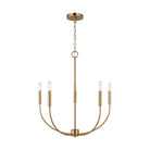 Visual Comfort Studio Canada - 3167105-848 - Five Light Chandelier - Greenwich - Satin Brass