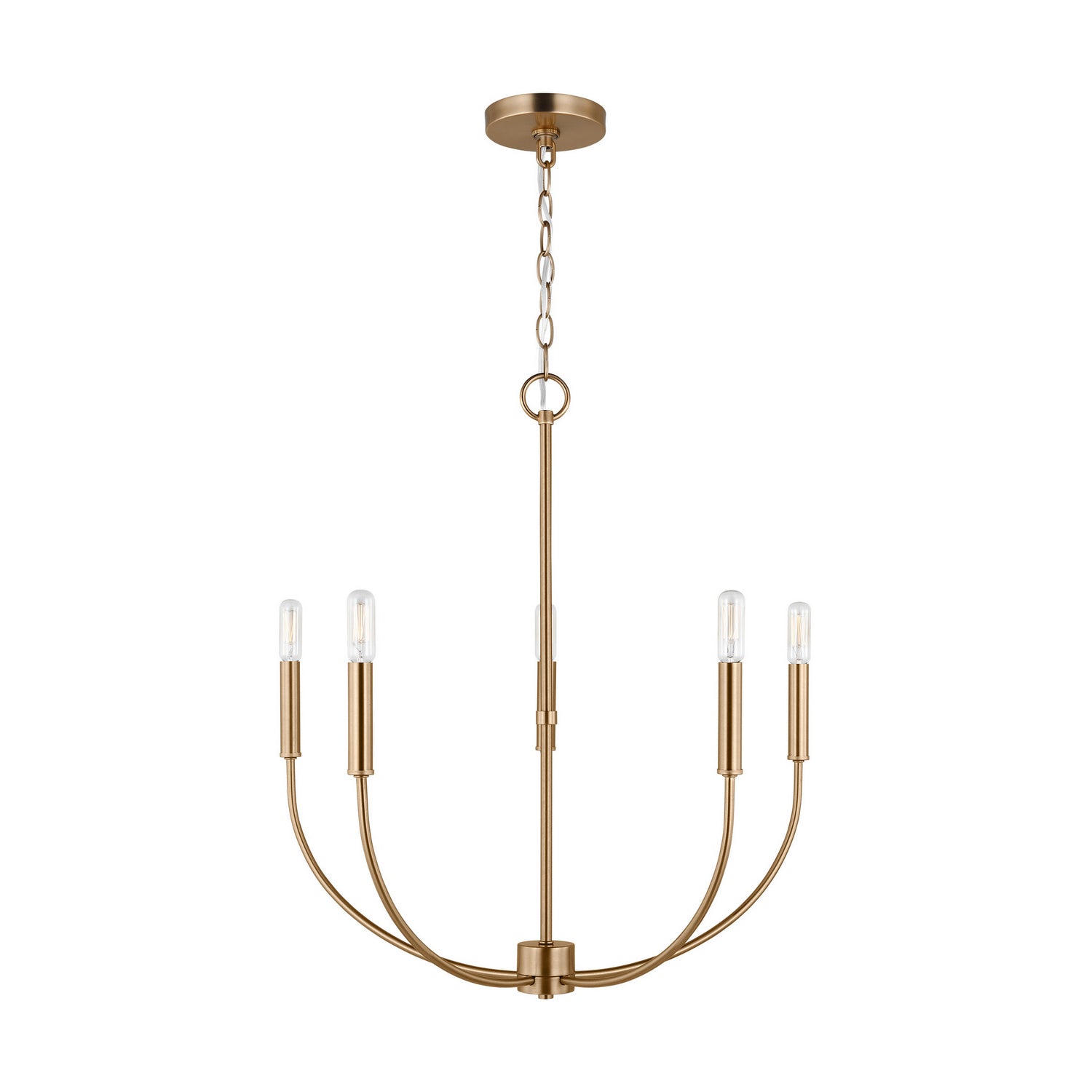 Visual Comfort Studio Canada - 3167105EN-848 - LED Chandelier - Greenwich - Satin Brass